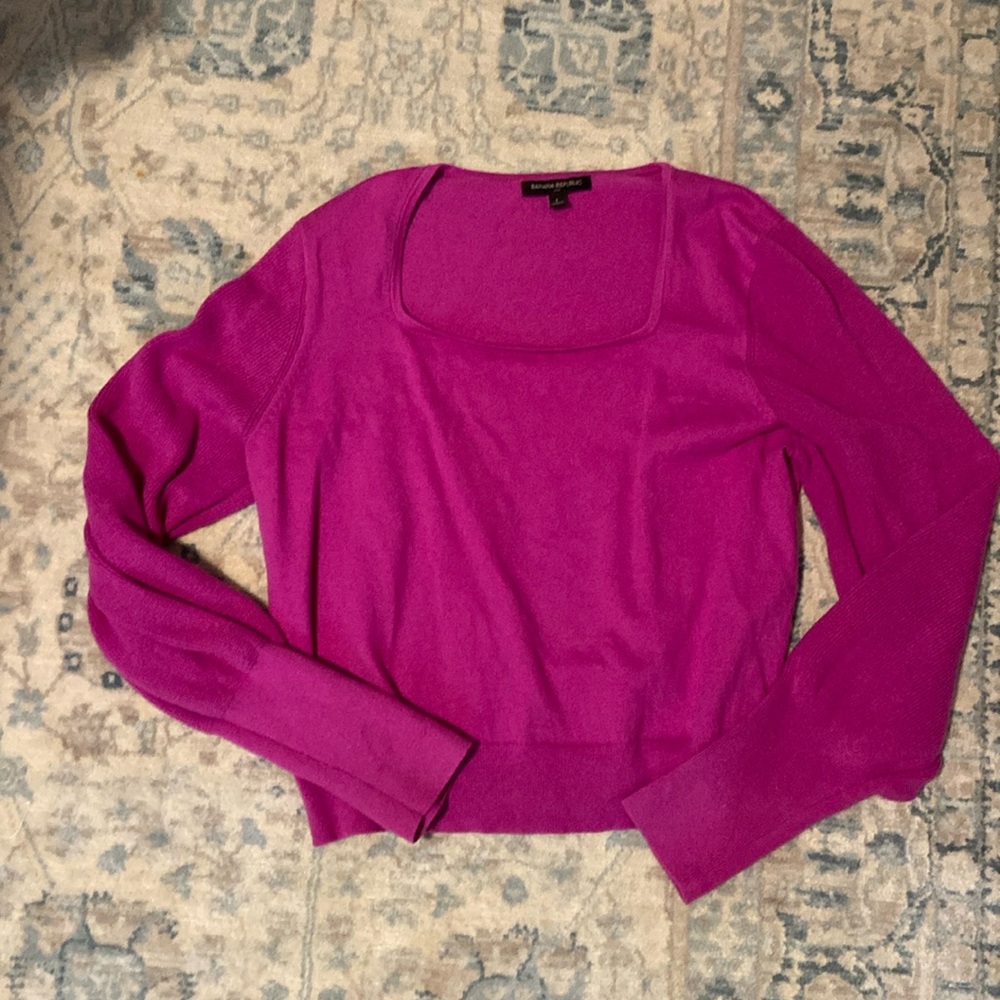 Banana Republic Cropped Sweater